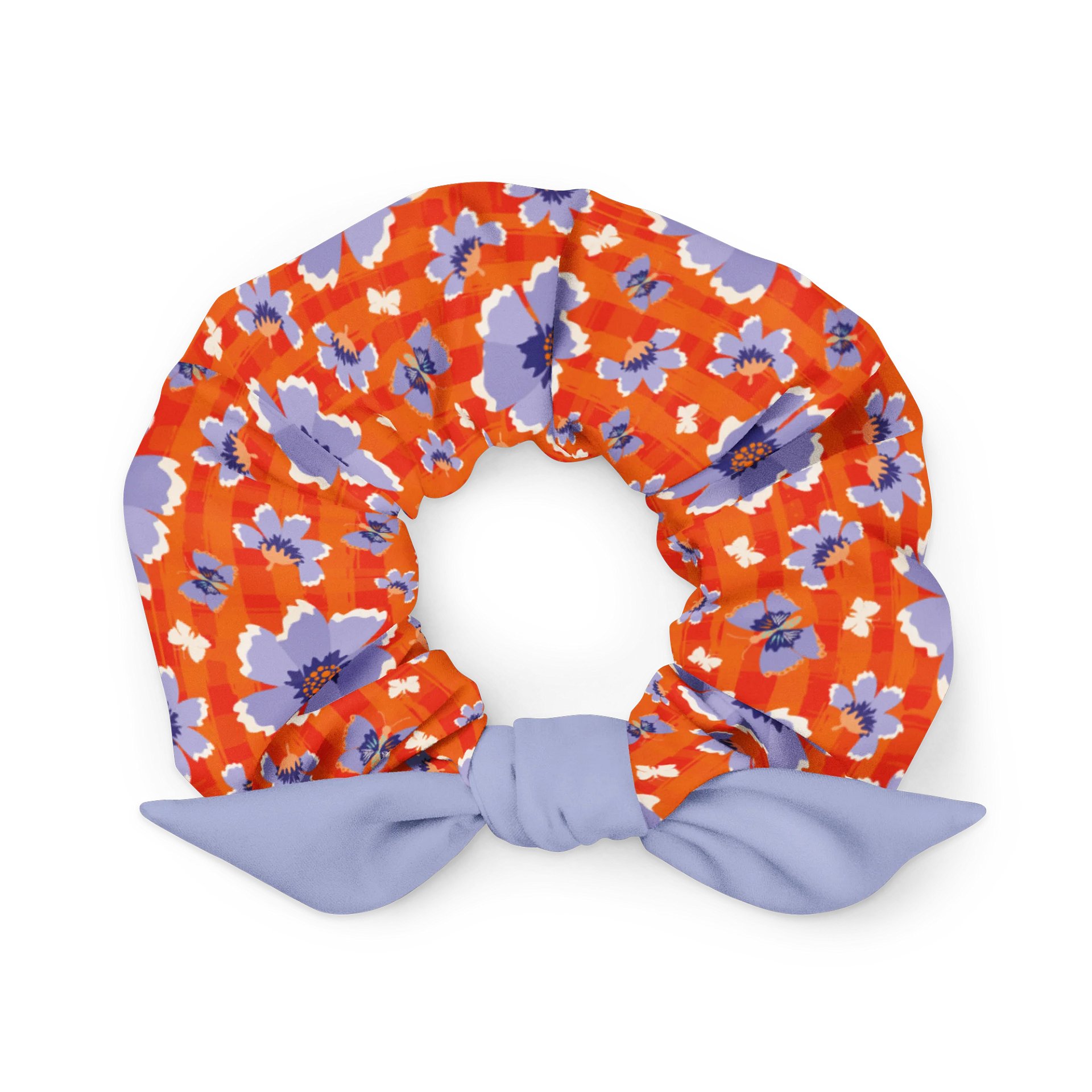 Orange Bloom Scrunchie | Sustainable Hair Accessory product image (1)
