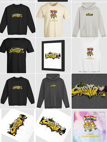 One last time, before we go. 
New Pride 🏳️‍🌈 + Commemorative Merch Drop 🐓 

Before we close doors, one more chance to put in ...