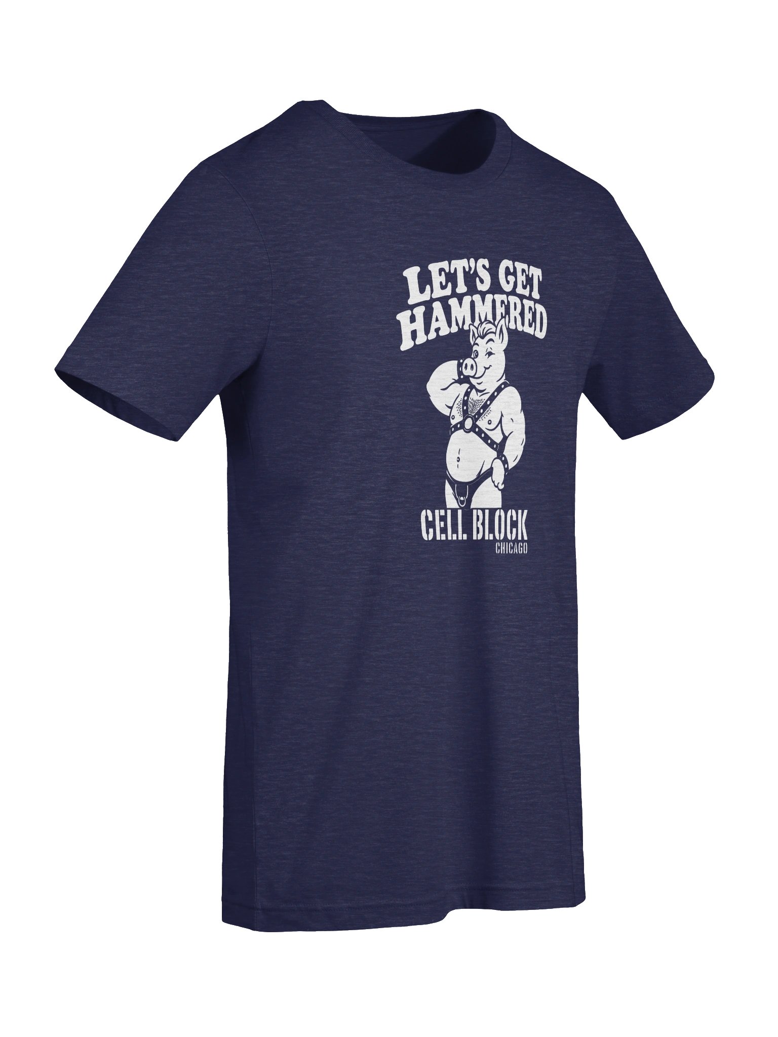 Cell Block Get Hammered Pig Graphic Tee product image (7)