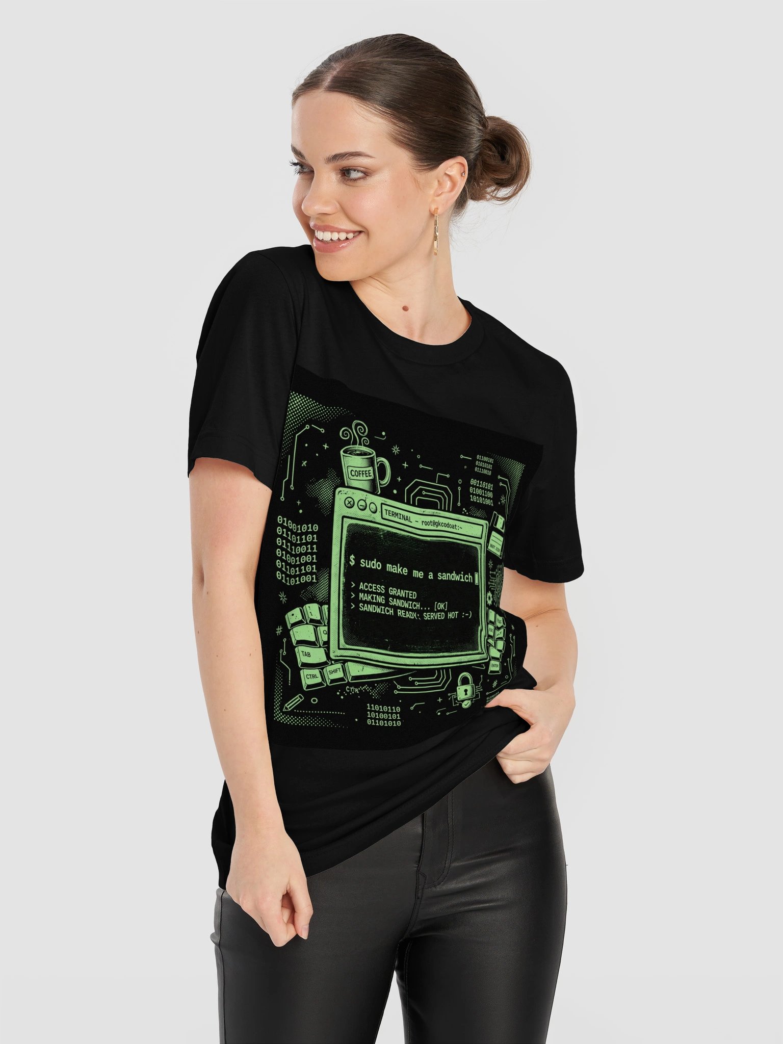 Sudo Make Me a Sandwich Tee product image (11)