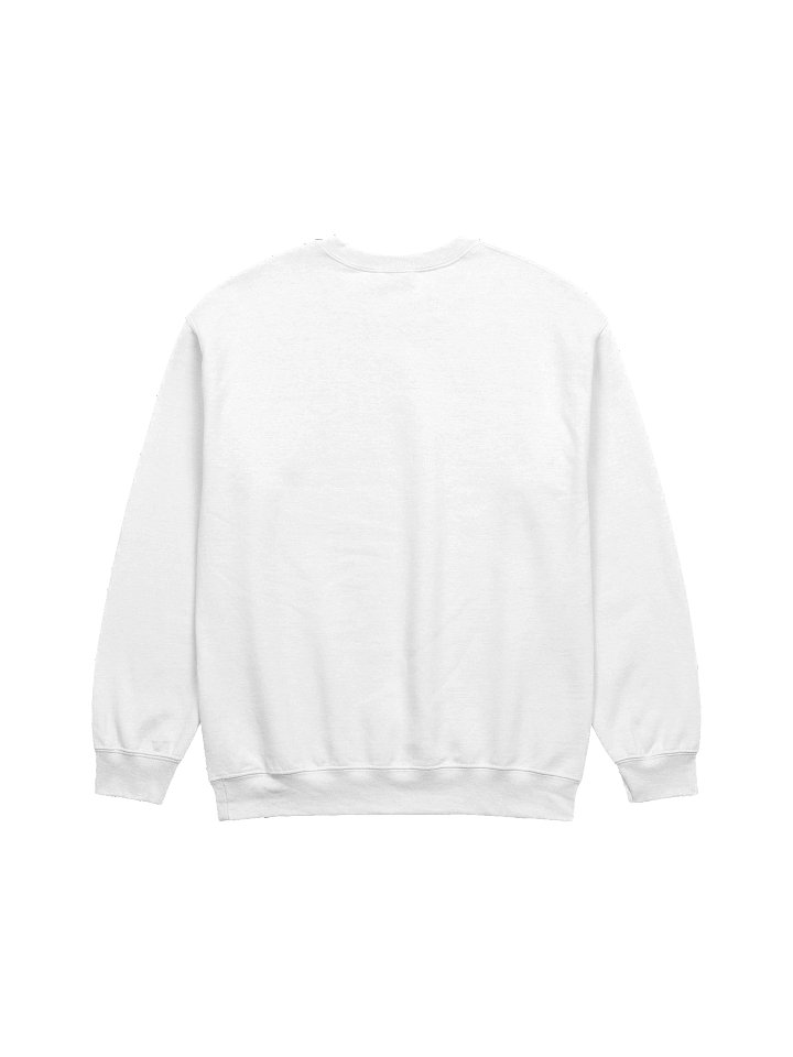 little stars crewneck sweatshirt (white) product image (2)