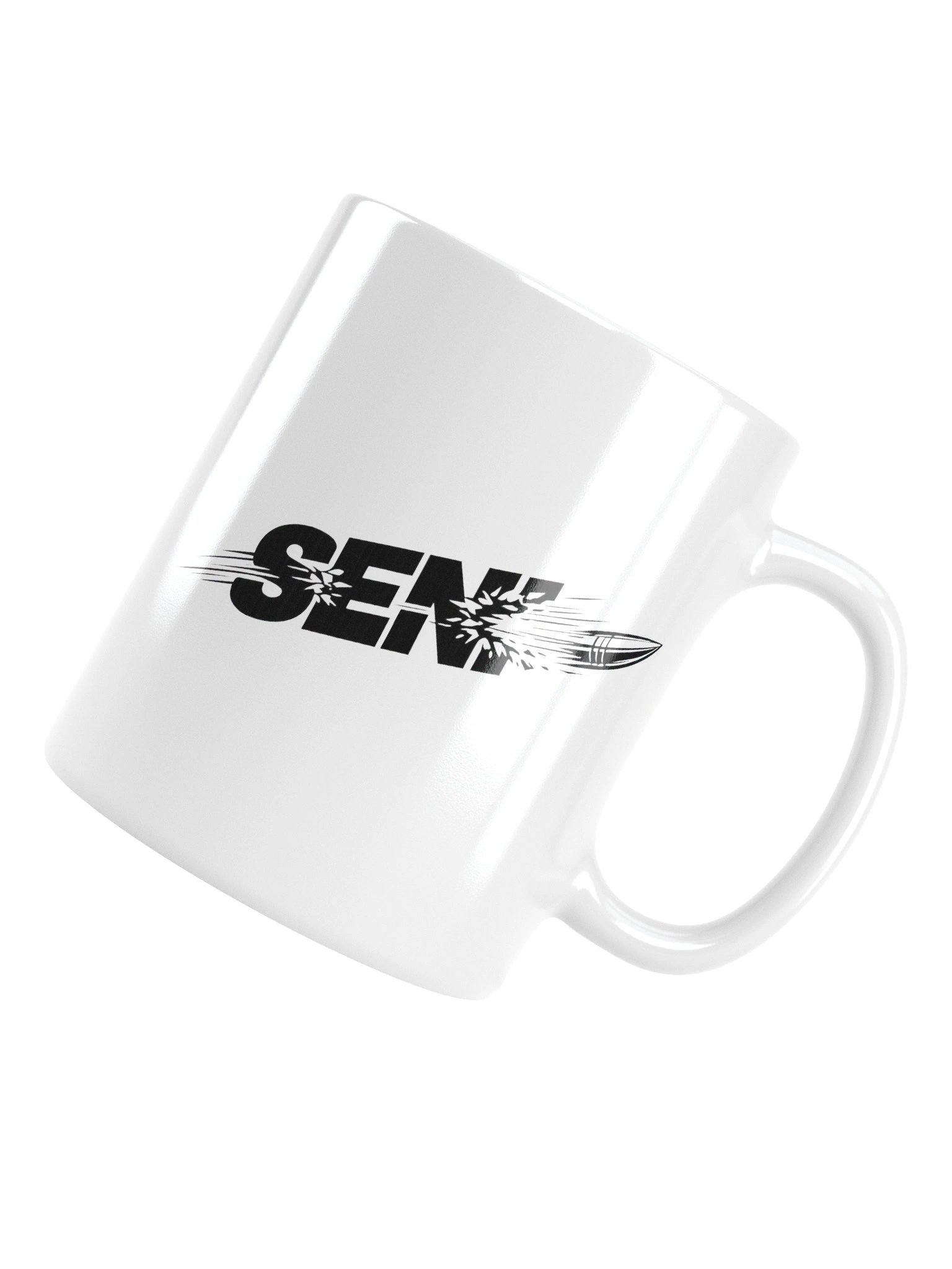 Bullet White Glossy Mug product image (13)
