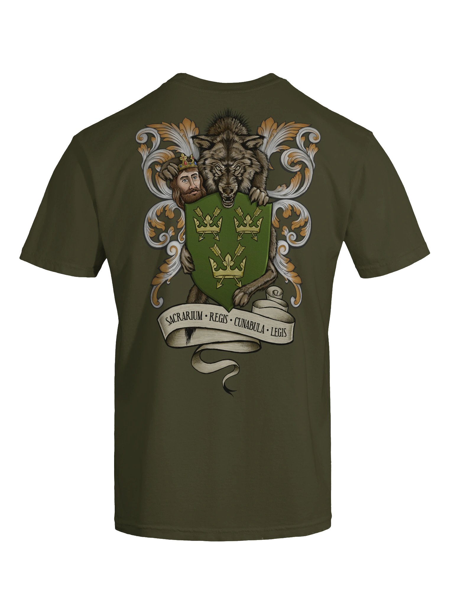 Bury St Edmunds Coat of Arms T-Shirt | Original Heraldic Art product image (1)