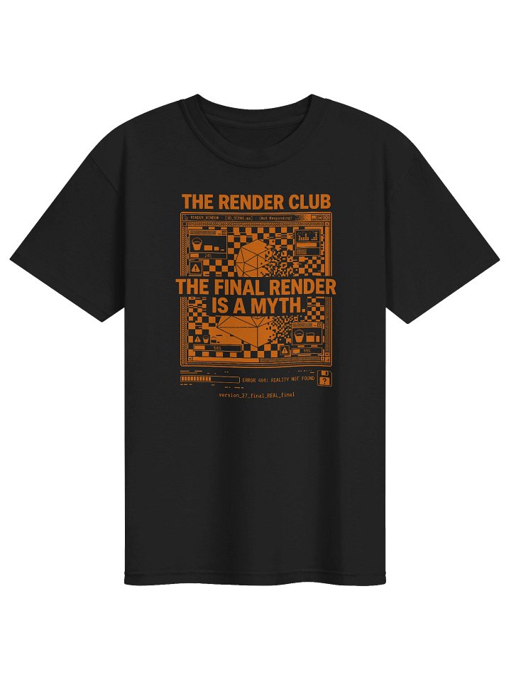 The Final Render Is a Myth — Render Club Black product image (1)