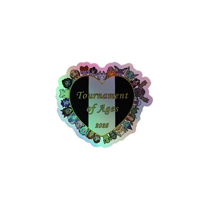 Everyone's Got Heart - Holographic Sticker Sheet product image (1)