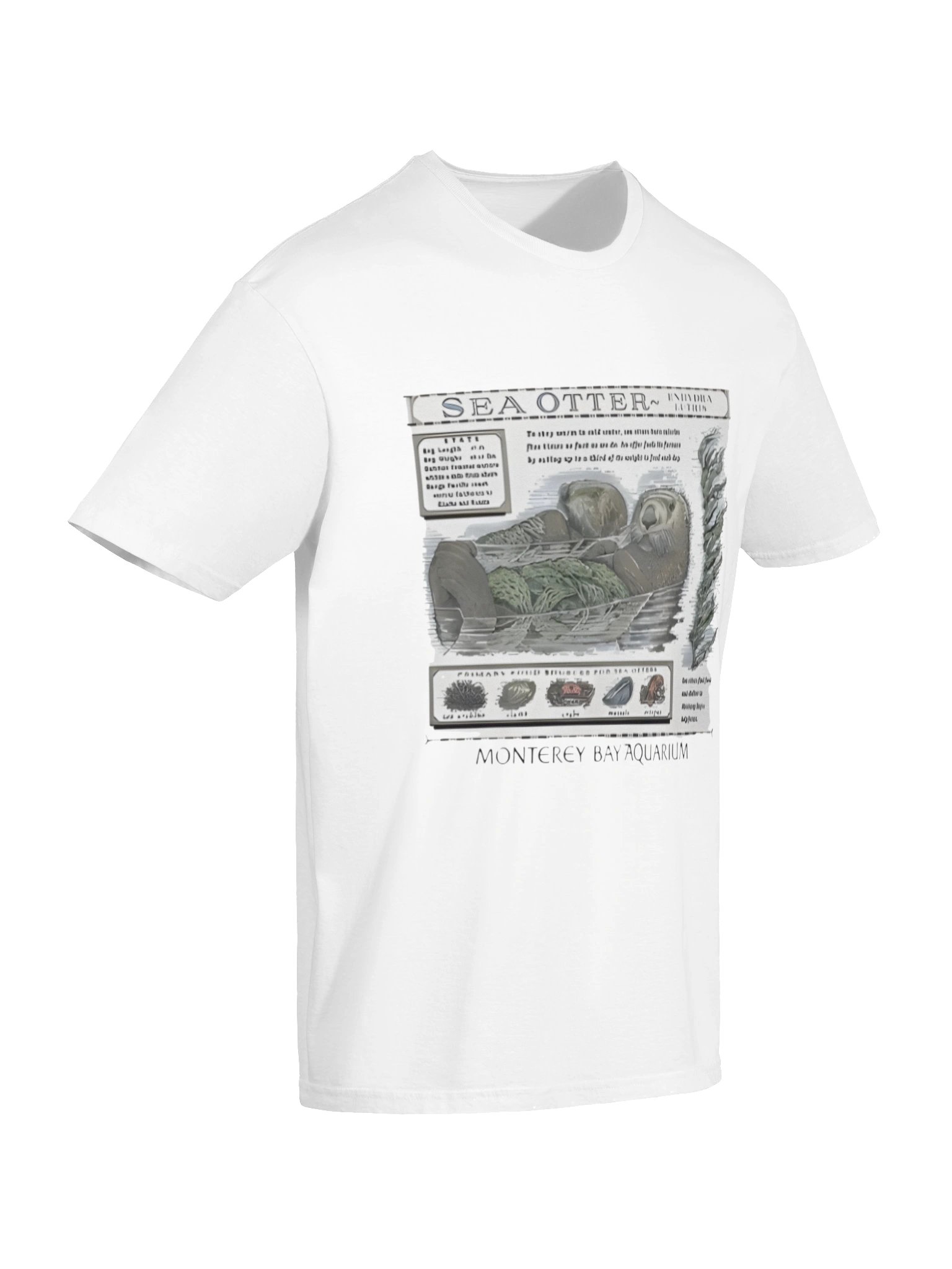 Sea Otter Monterey Bay Aquarium Shirt product image (14)