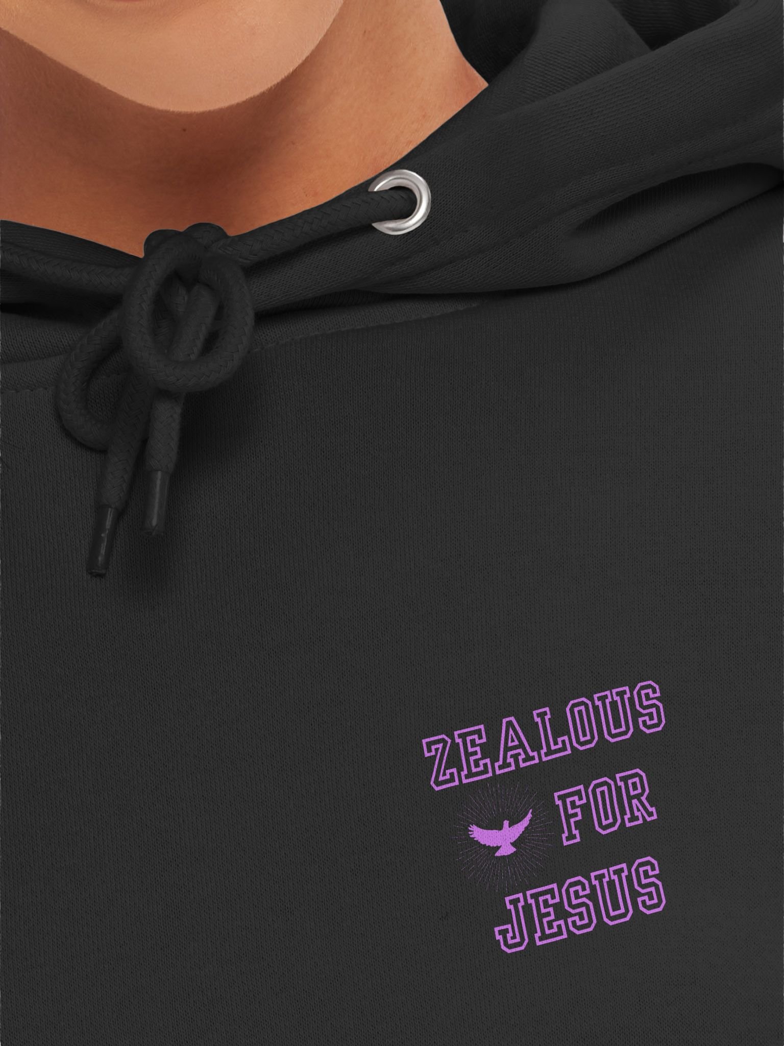 Zealous for Jesus emblem hoodie product image (5)