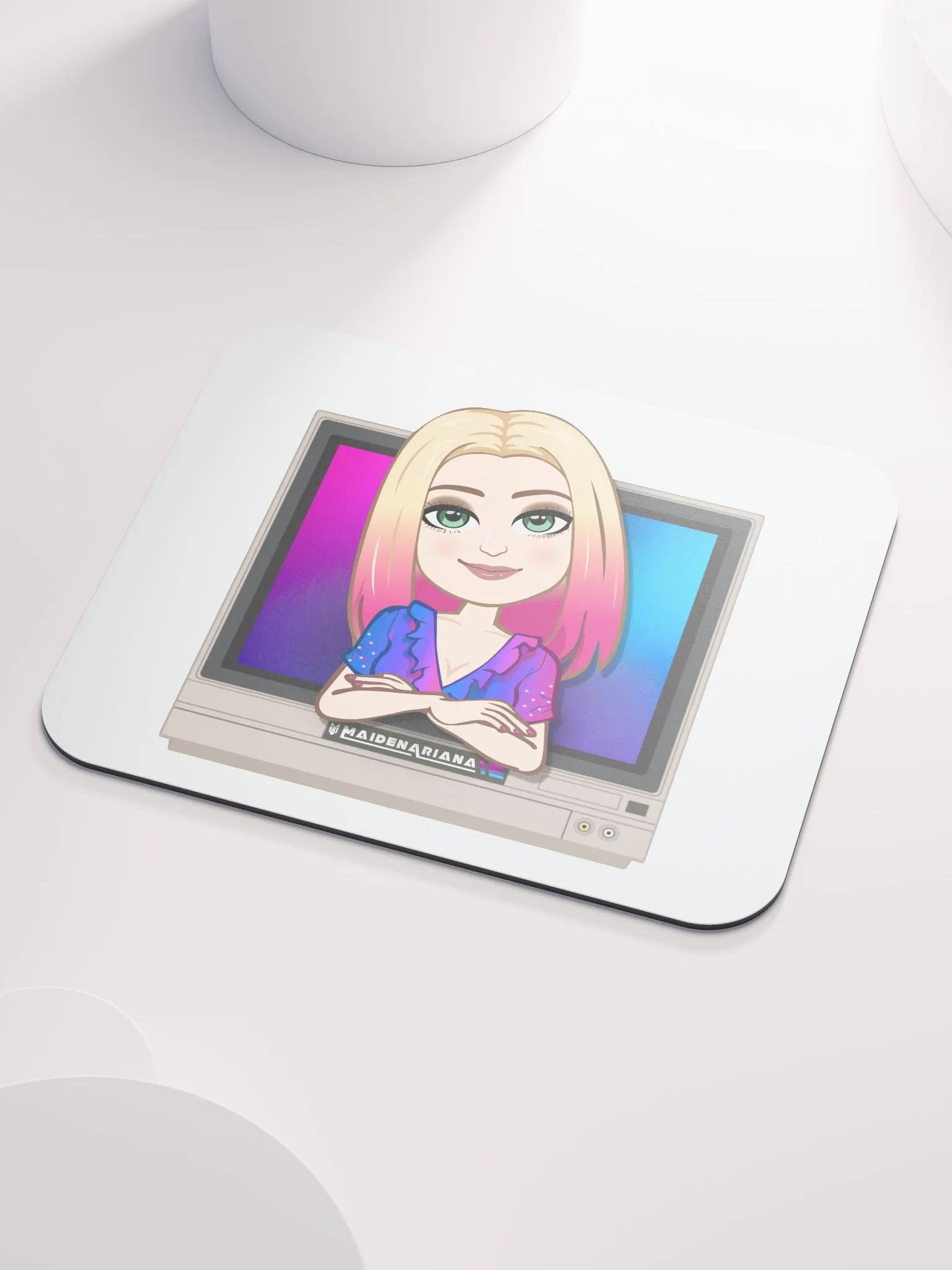 MaidenAriana Retro Mouse Pad product image (3)