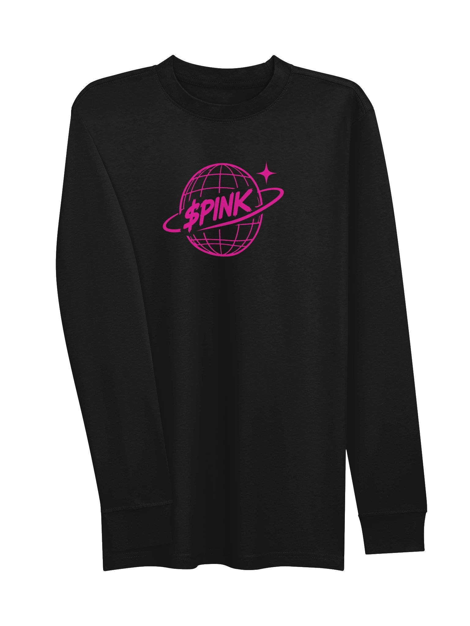 $PINK COIN Orbit Long Sleeve product image (3)