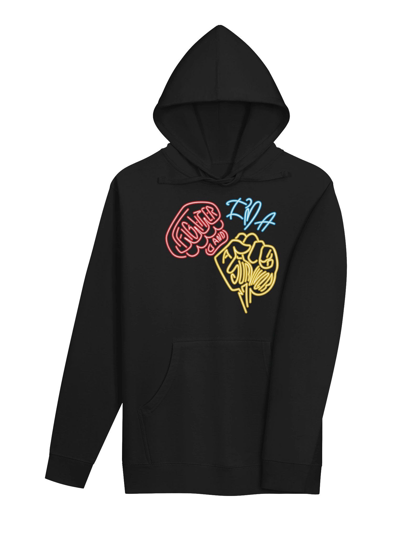 Neon I'm A Fighter And Survivor Hoodie product image (18)