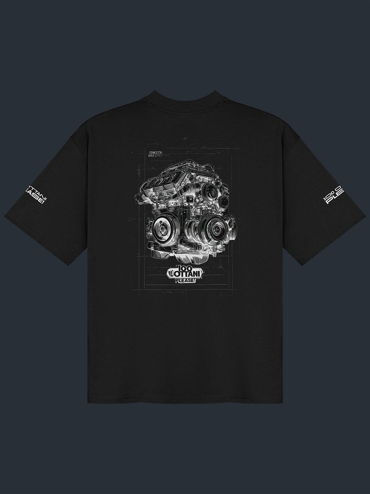 100 Ottani Please!™ Oversized Unisex Racing Streetwear Graphic T-Shirt | Turbo Pulse Edition product image (1)