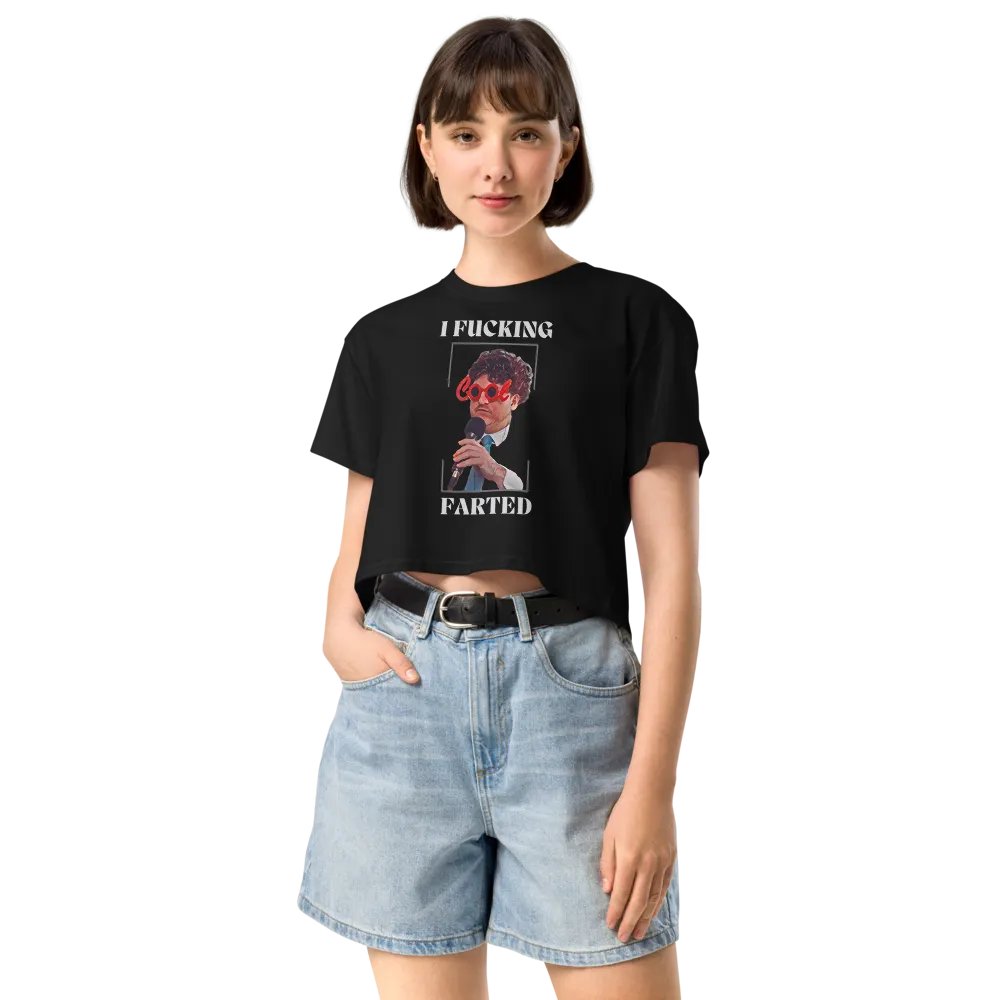 I F****** Farted Crop Top - Dark product image (12)