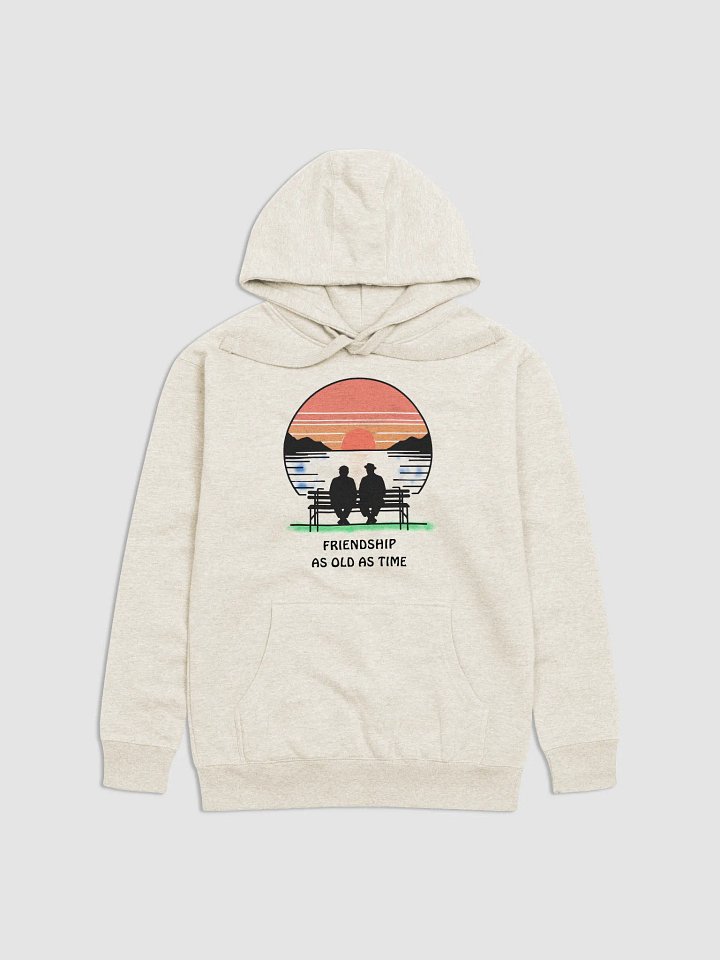 Sunset Serenity Unisex Hoodie - Friendship as old as Time product image (1)