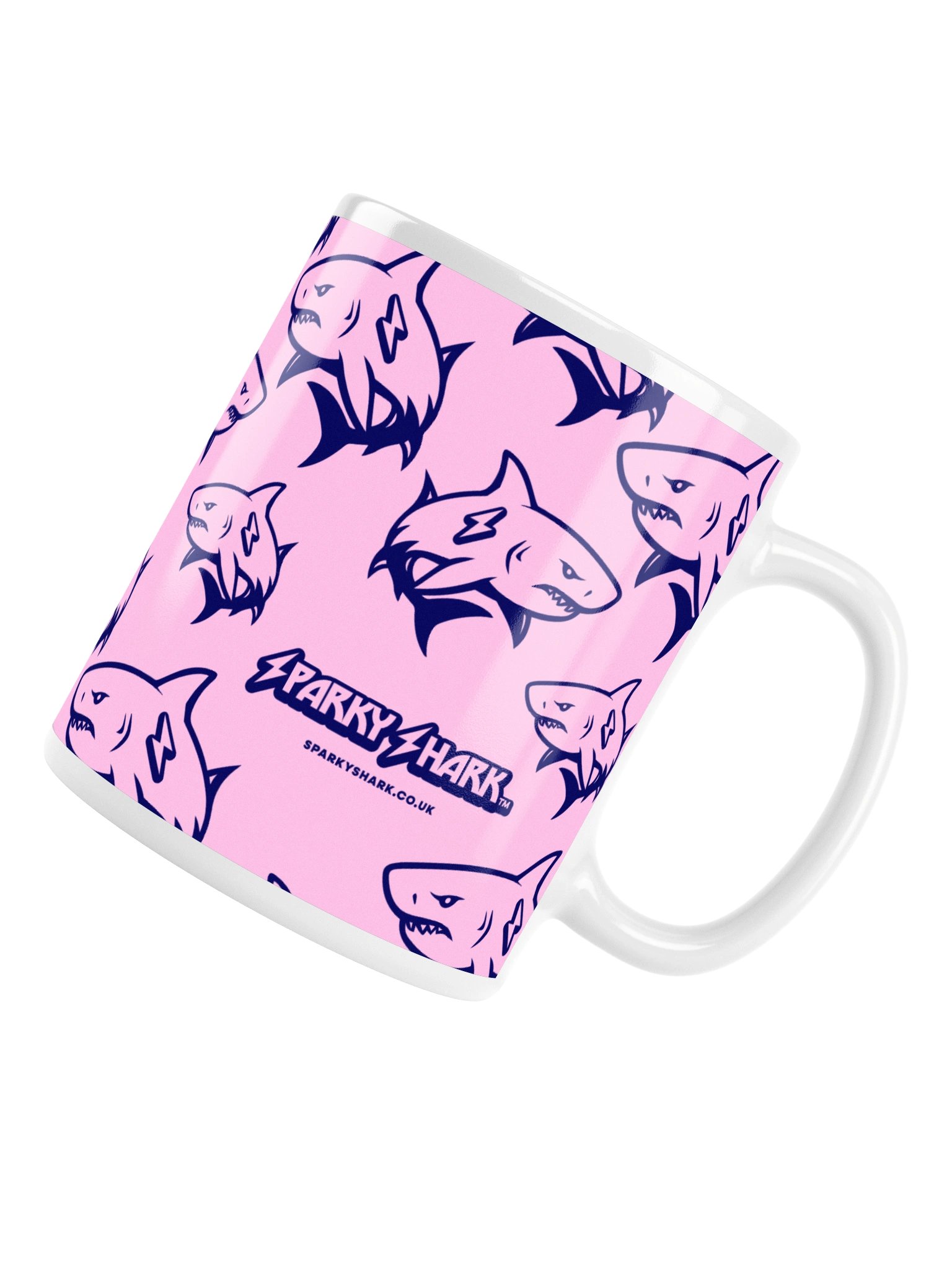 Giant Shark Pattern Mug Pink product image (6)