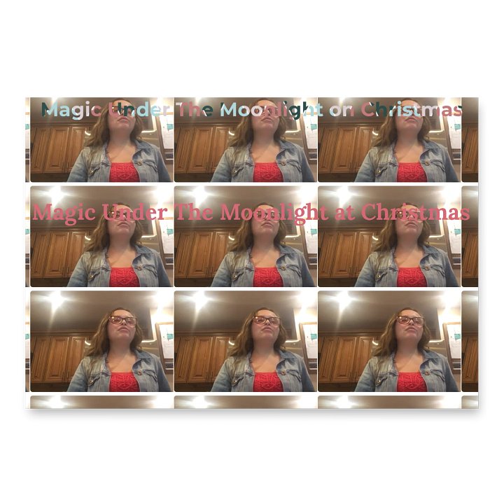 SuperStarzSingerz Moonlight Magic Wrapping Paper product image (1)