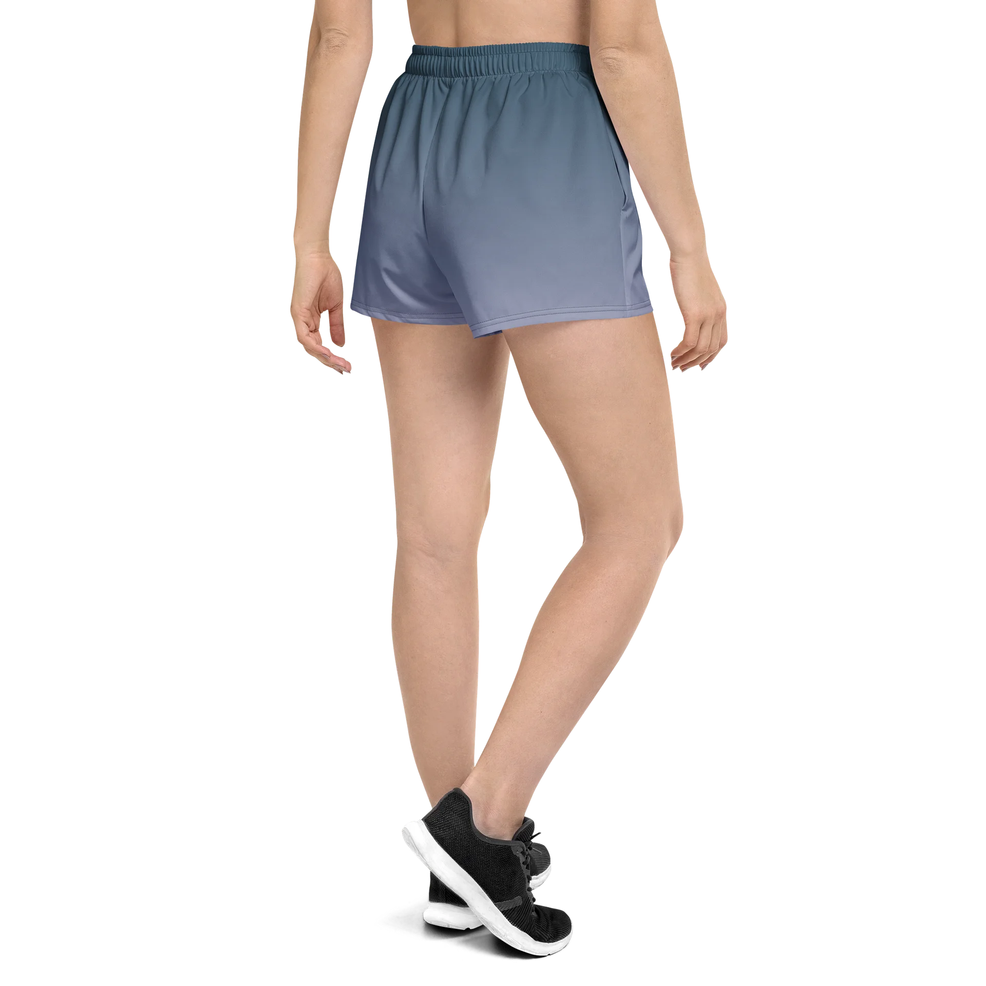 Blue-Grey Gradient Athletic Shorts product image (4)