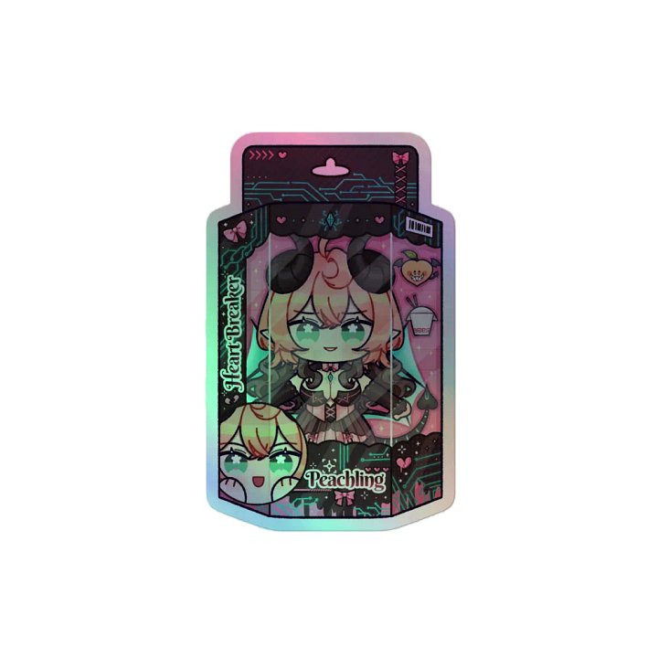 All Dolled Up Holographic Sticker product image (1)