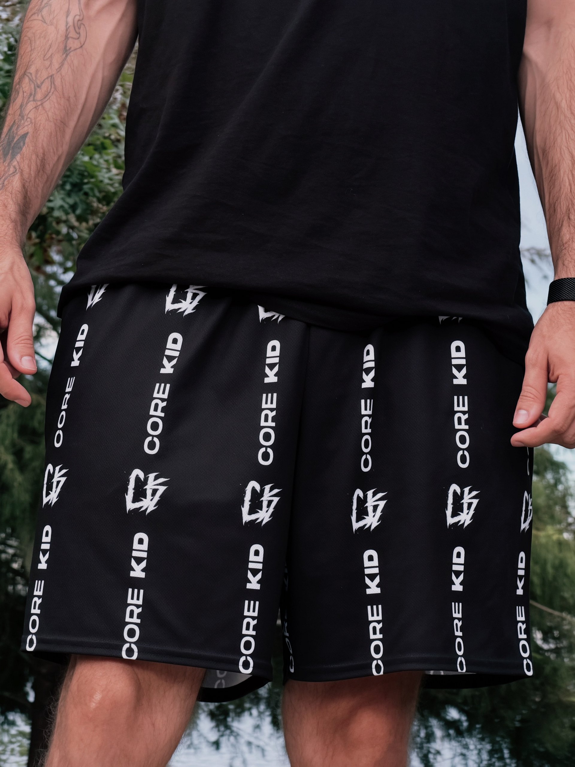 Core Stripped Shorts product image (2)