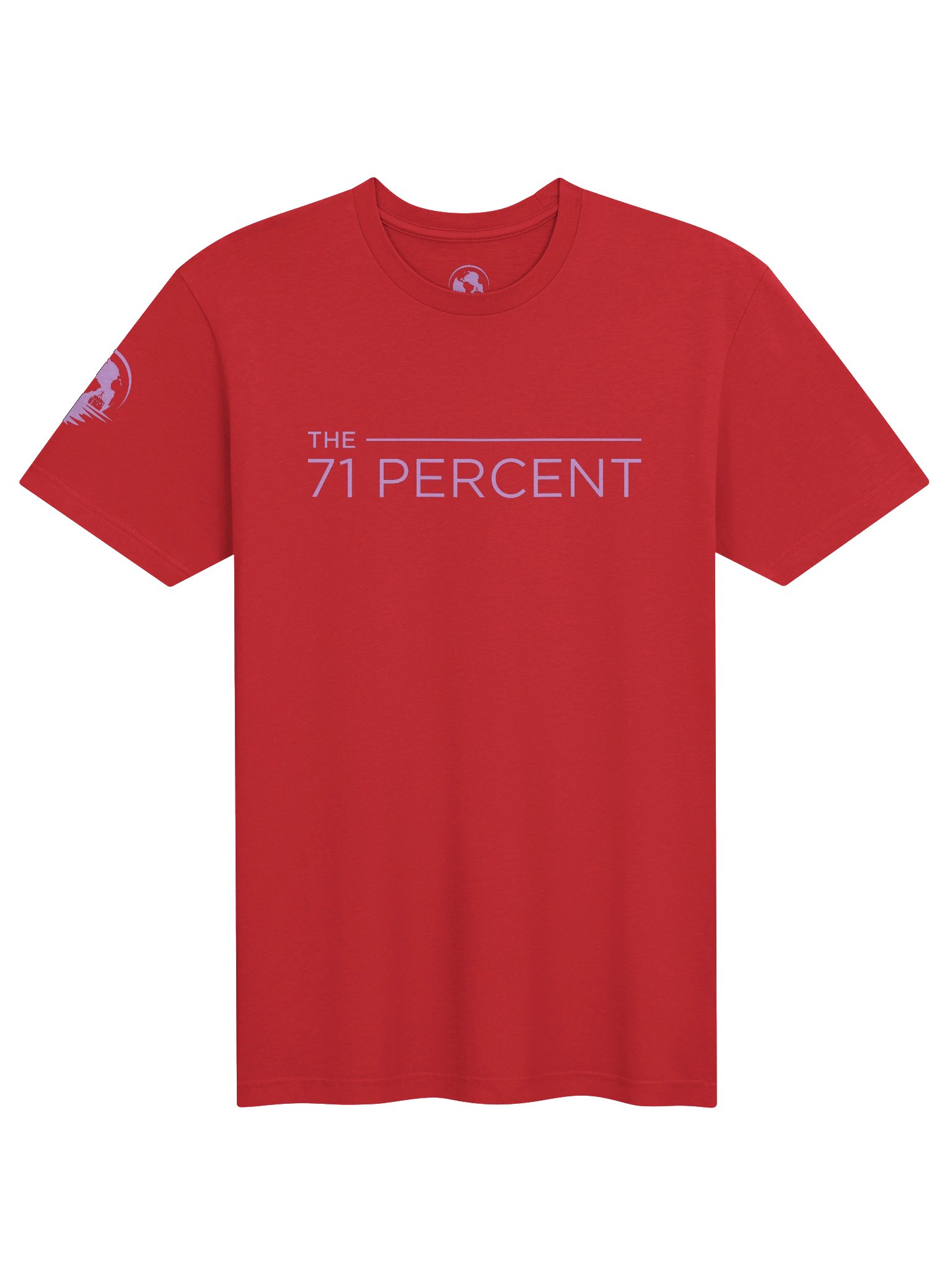 Be Bold Tee Red/Purple product image (1)