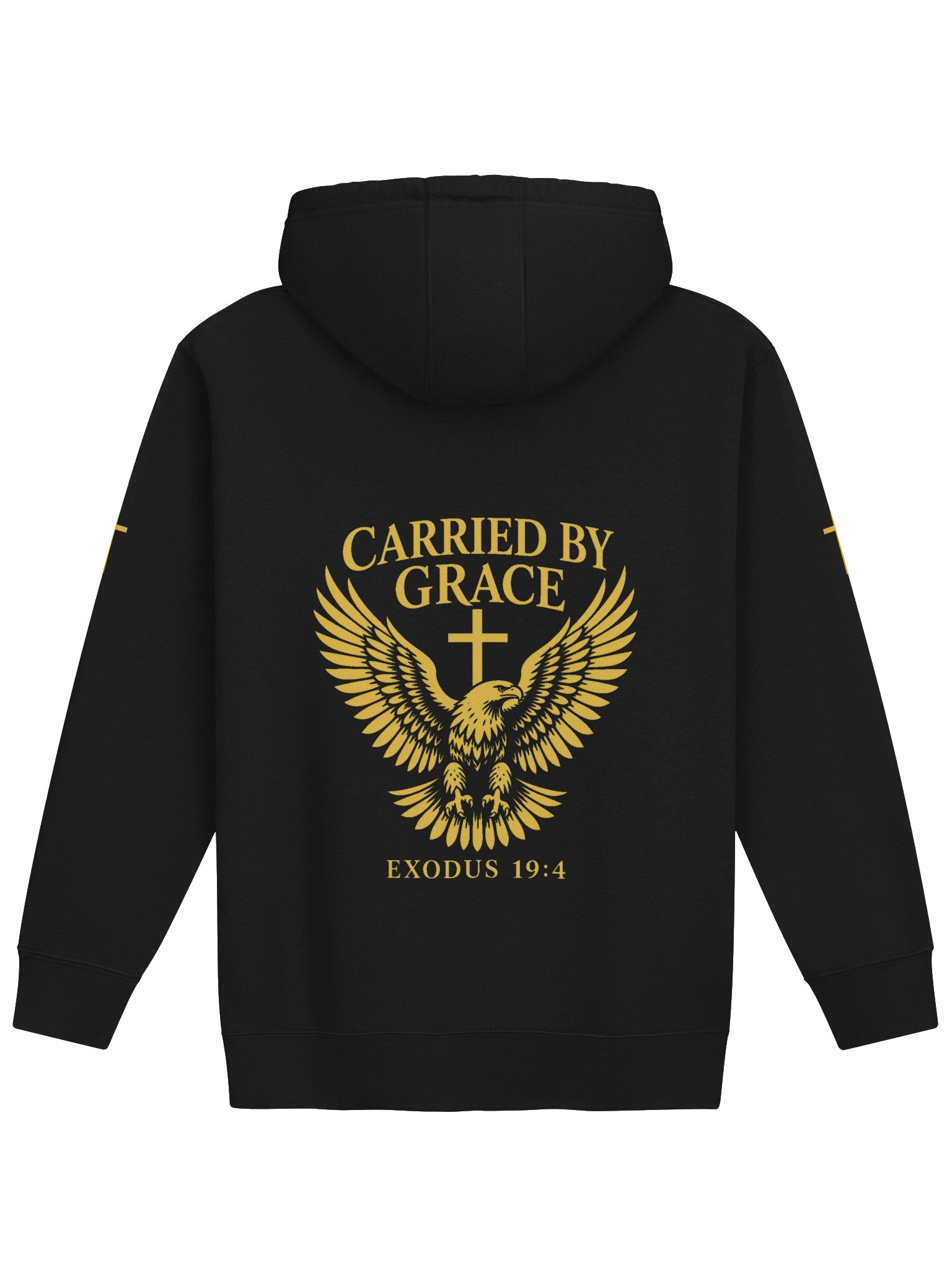 Carried by Grace RBF Hoodie — Exodus 19:4 product image (2)