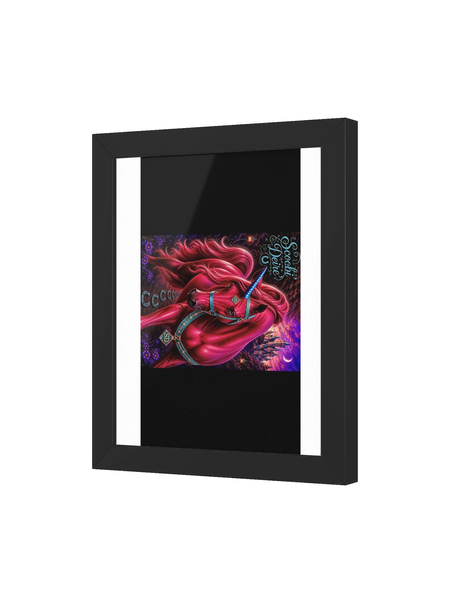 Scoobi' Deire' — Enchanted Castle Framed Poster product image (7)