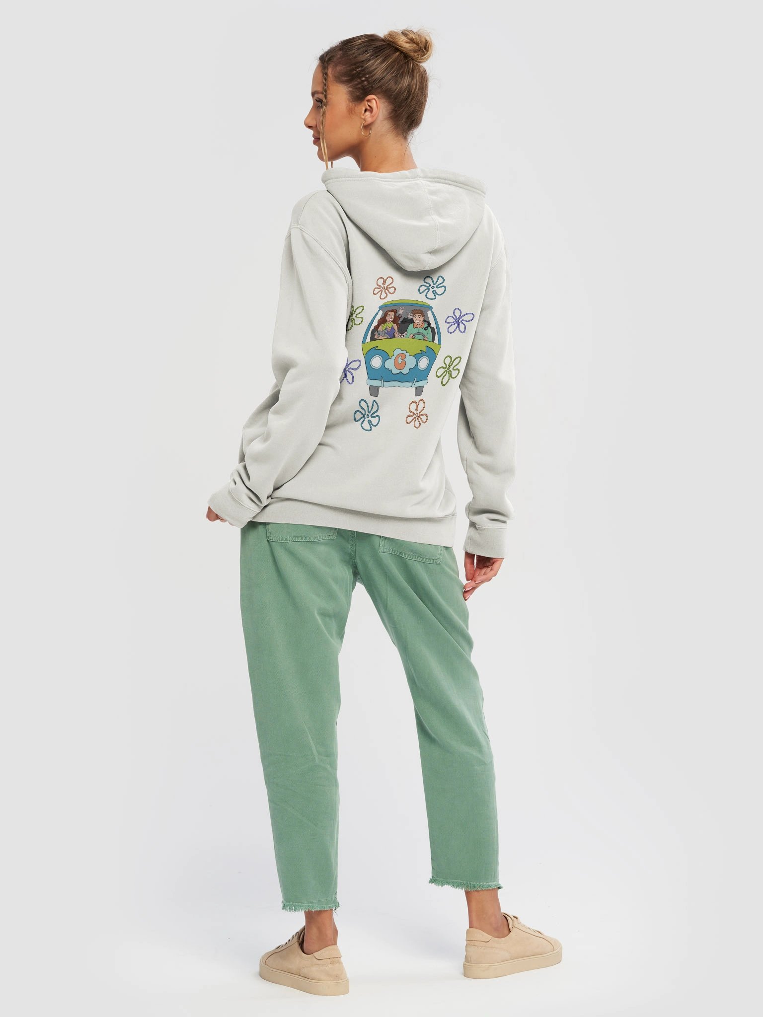 Flower Power Van Hoodie product image (4)