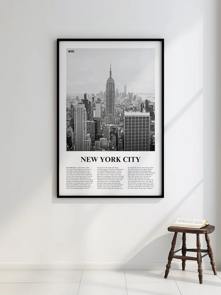 New York City 03 Newspaper Poster product image (2)