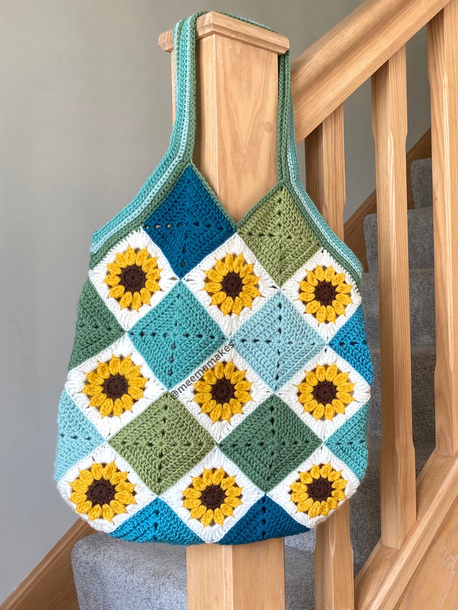 Sunflower Patch Tote Bag Pattern product image (1)