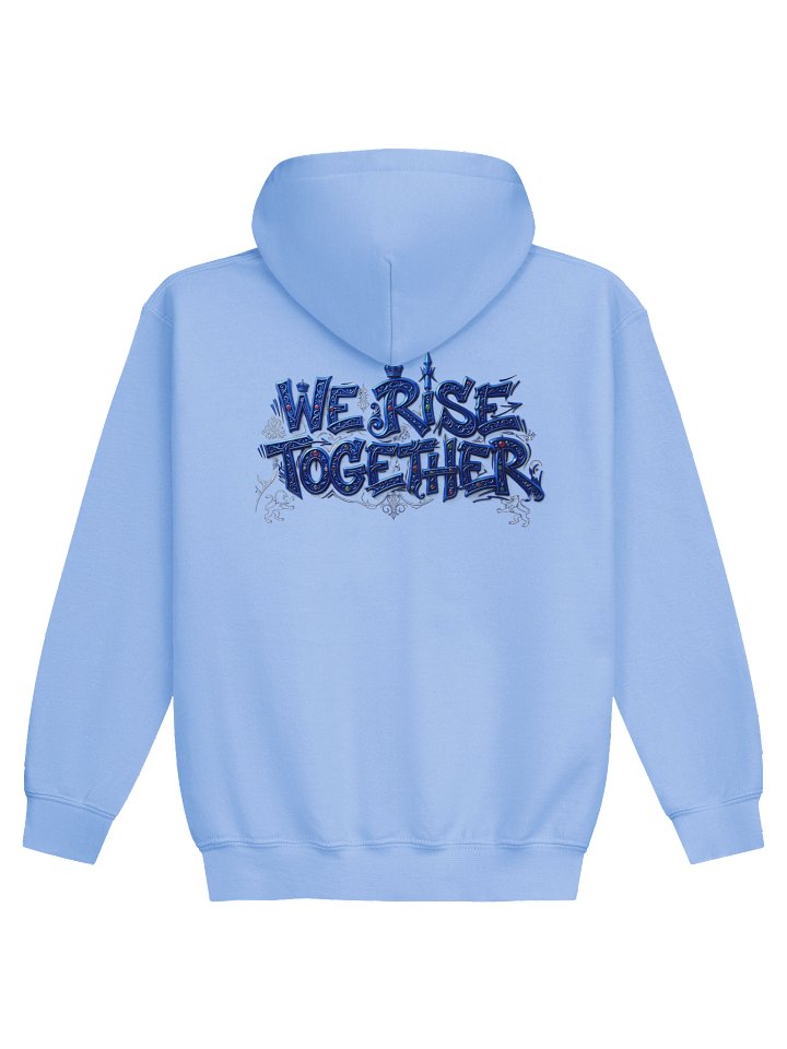 Neon Cyber Wolf Youth Gaming Hoodie product image (8)