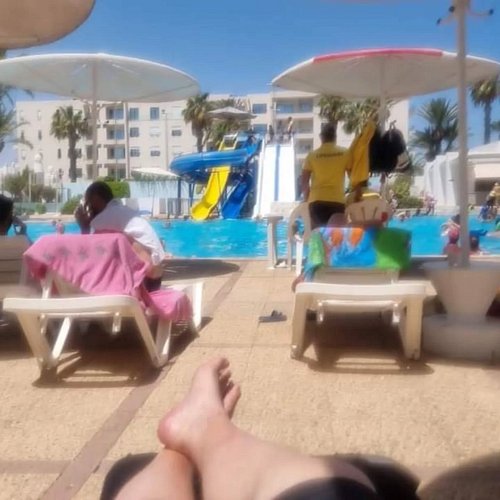 Yesterday I chilled by the pool with a glass of minty lemonade, then in the afternoon I played Petanque for the first time ev...