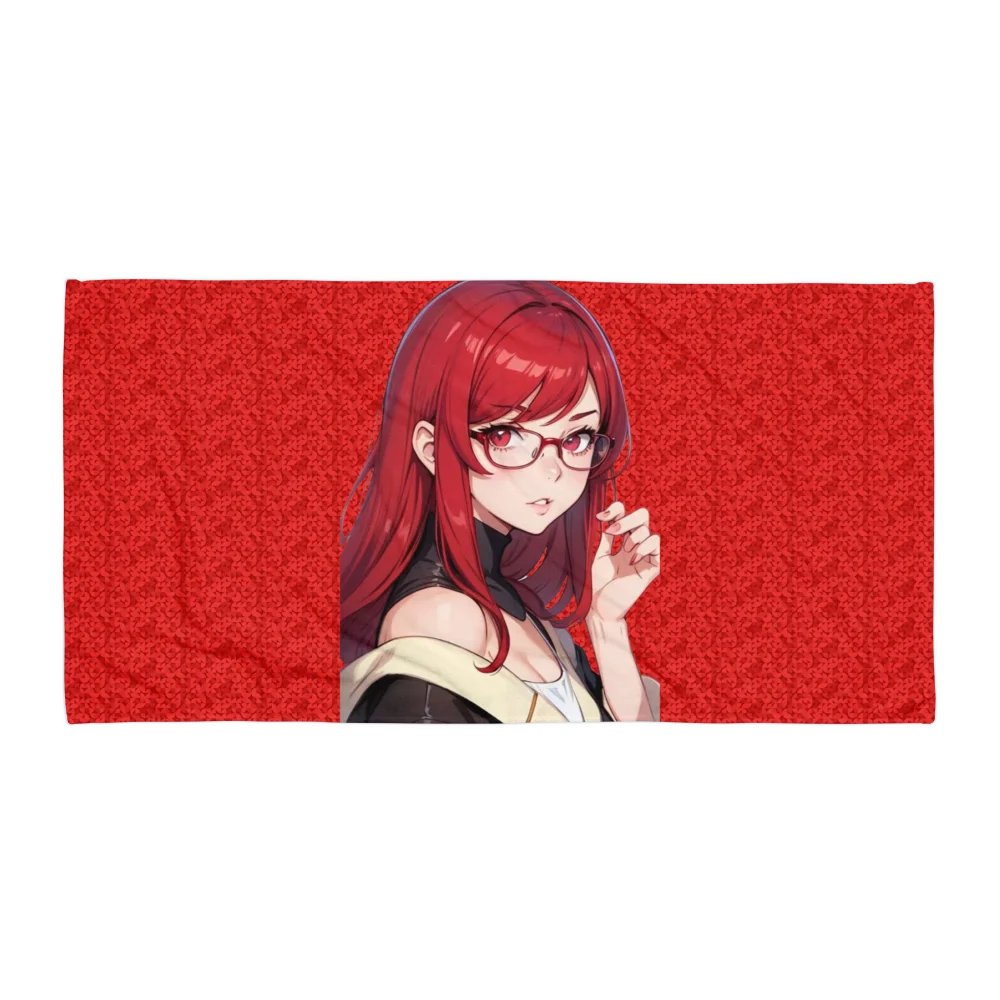 (RED WAIFU) K Towel product image (1)