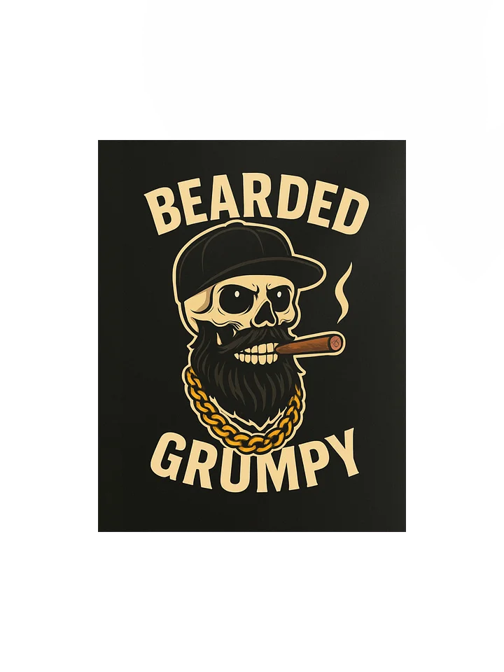 Bearded Grumpy Poster product image (2)