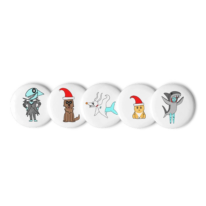 Limited Edition Holiday buttons product image (1)