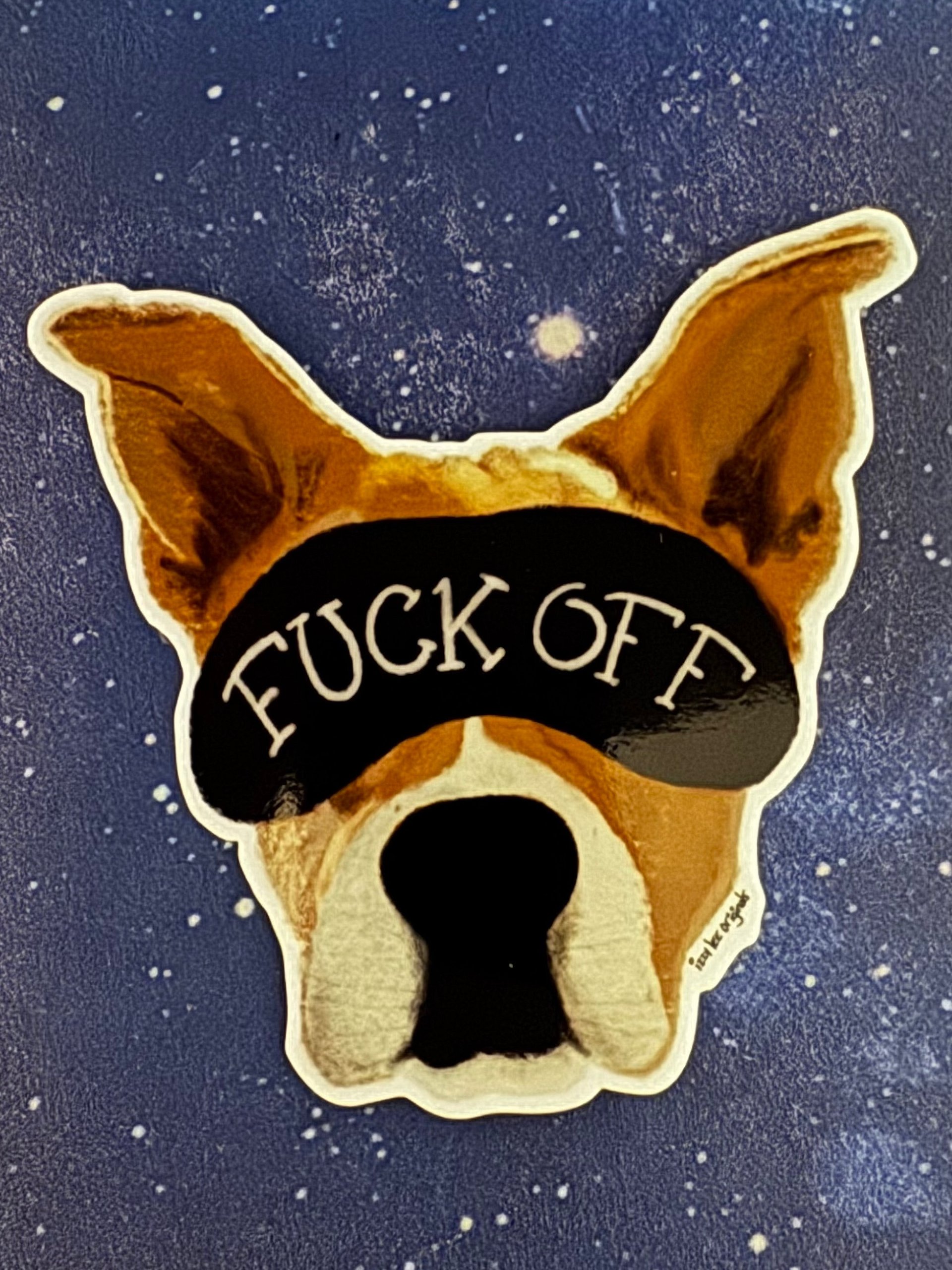 Maize “F Off” Sticker product image (1)