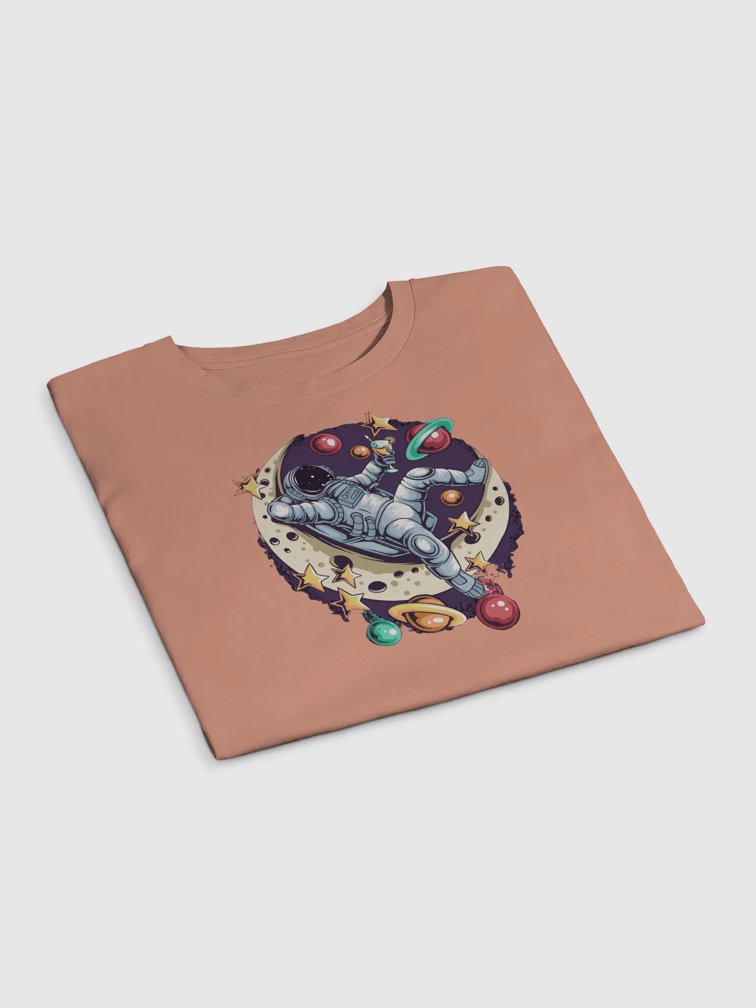 Cosmic Cocktail Women’s Crop Top – Sip in Style, Shine Like the Stars product image (3)