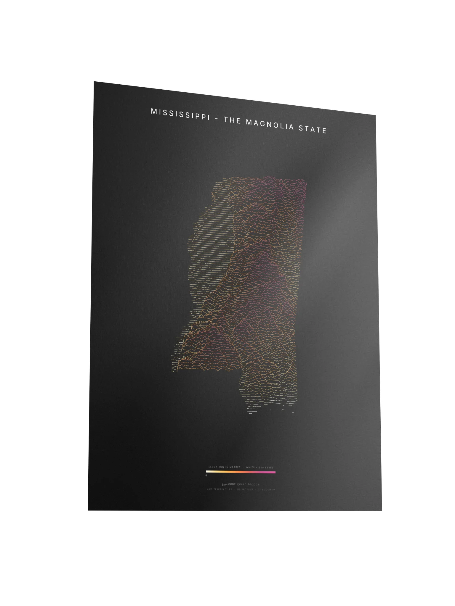 Ridgeline Poster - Mississippi product image (3)