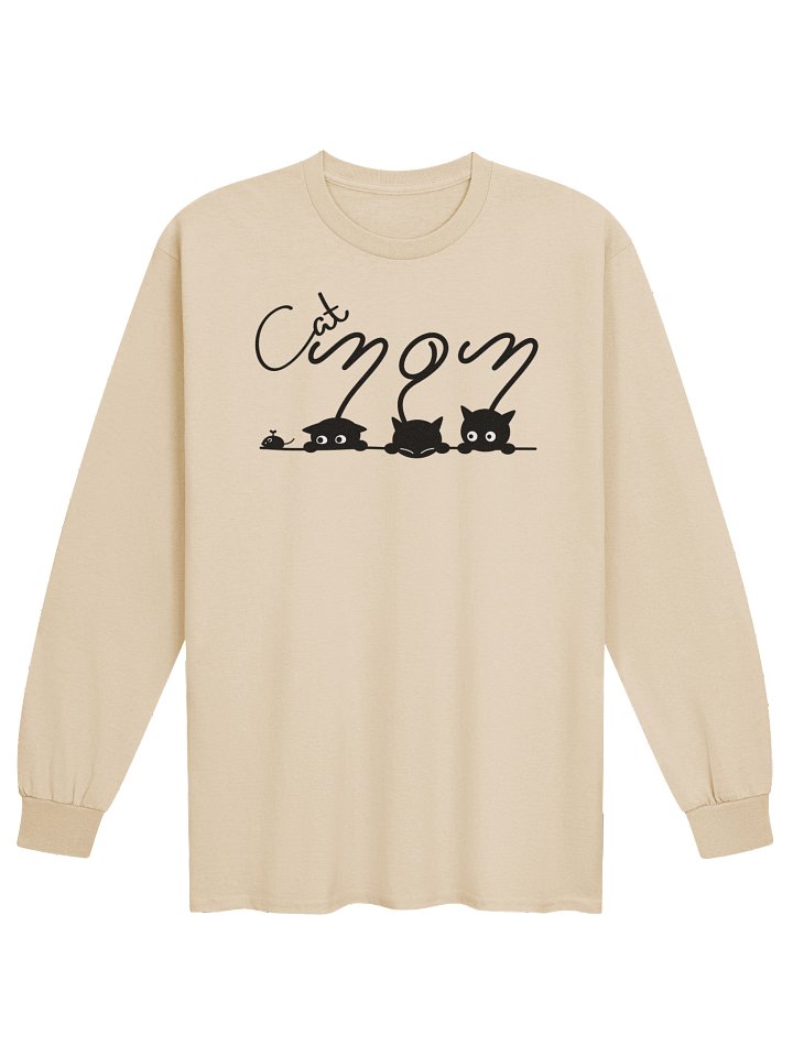 Cat Mom - Unisex Adult Long Sleeve T-shirt product image (7)