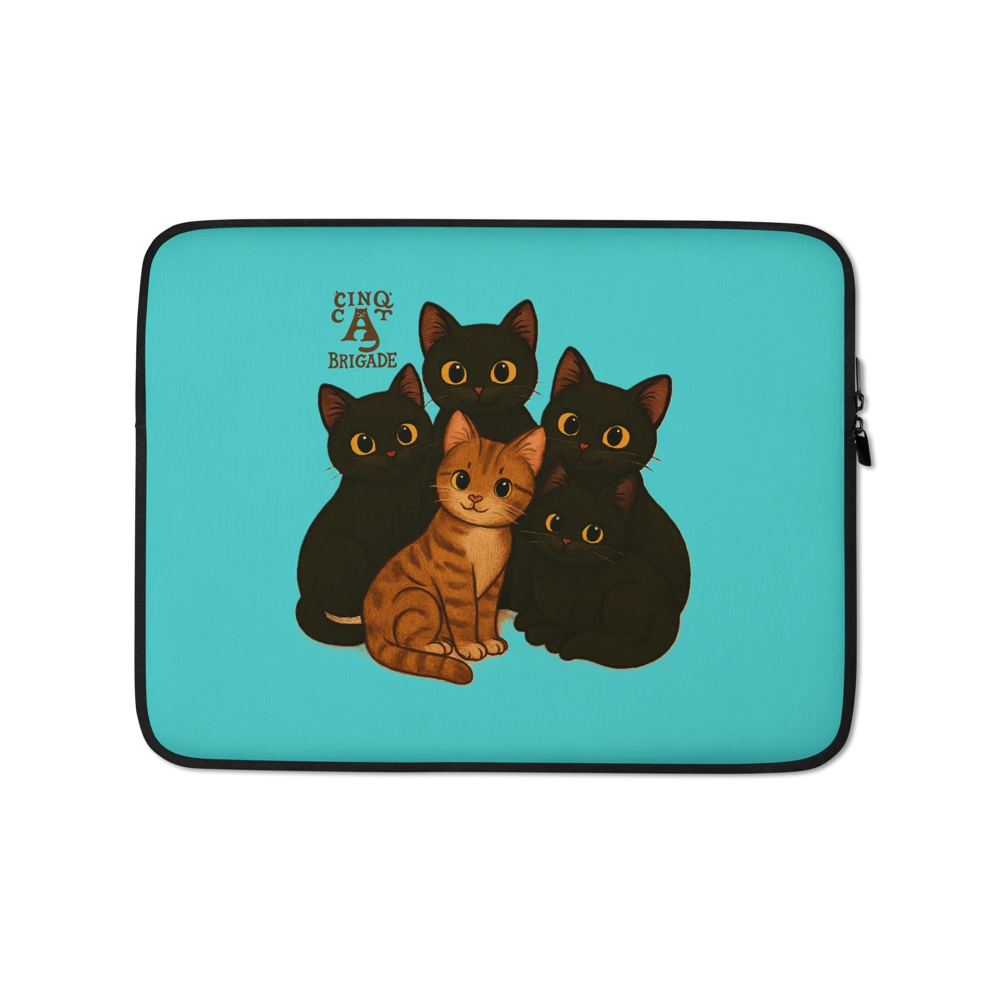 Cat brigade Laptop Sleeve product image (1)