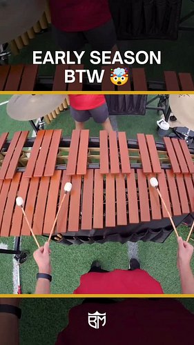 And this is only early season... 🤯🔥
Genie in a Bottle — Movement II
🎥 Marimba Cam
📍 Glynn County, GA
#MarchingBand #MarchingA...