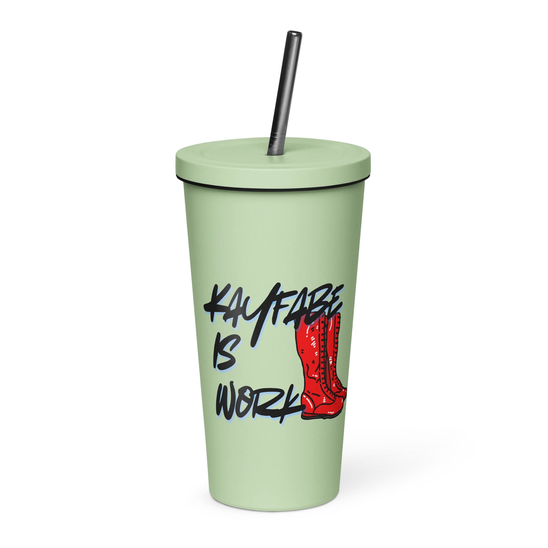Kayfabe is Work Tumbler product image (4)