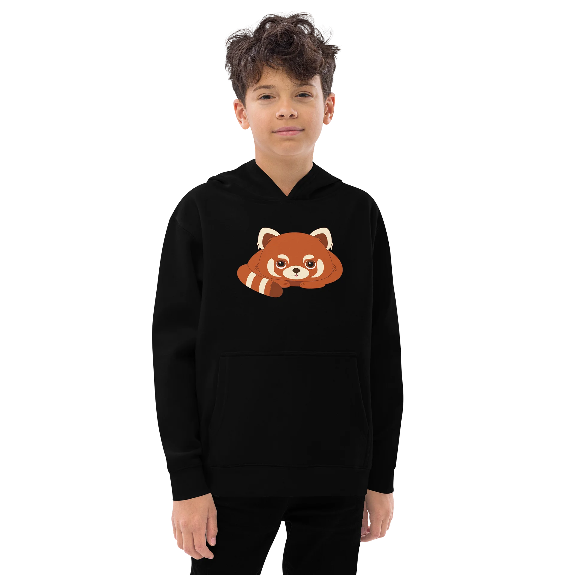 Woodland Animal Friends Red Panda Youth Pullover product image (1)