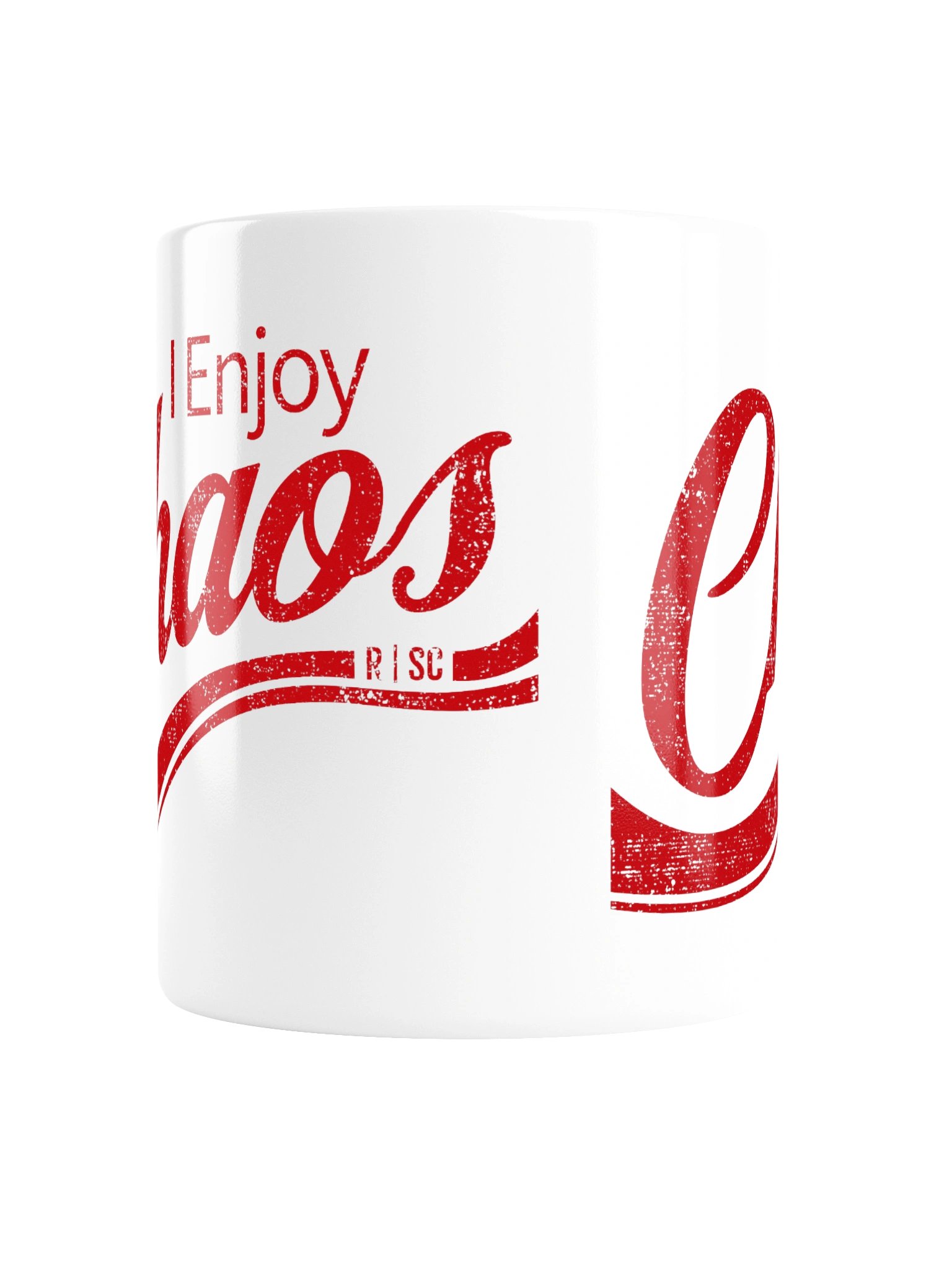 I Enjoy Chaos White Mug product image (2)