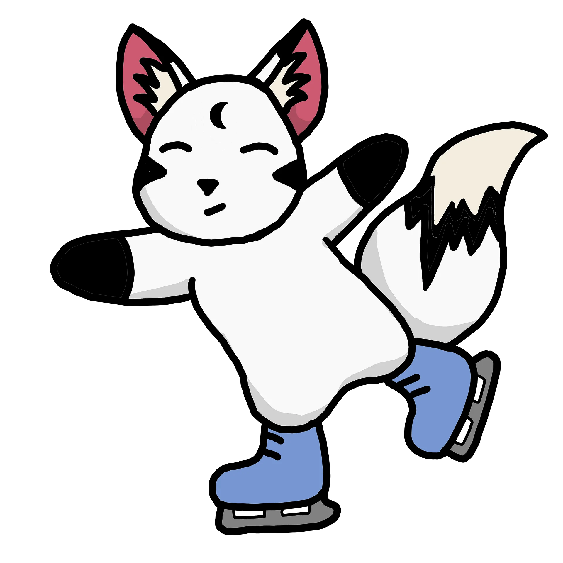 Winter - Skating Sticker product image (1)
