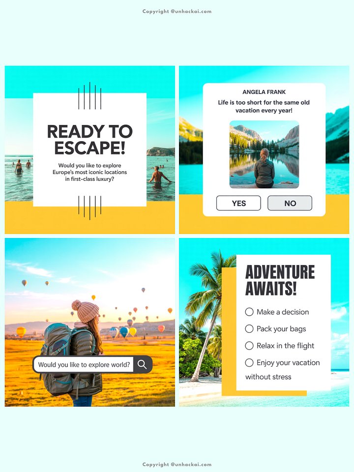32 travel ideogram ai prompts for Instagram product image (2)