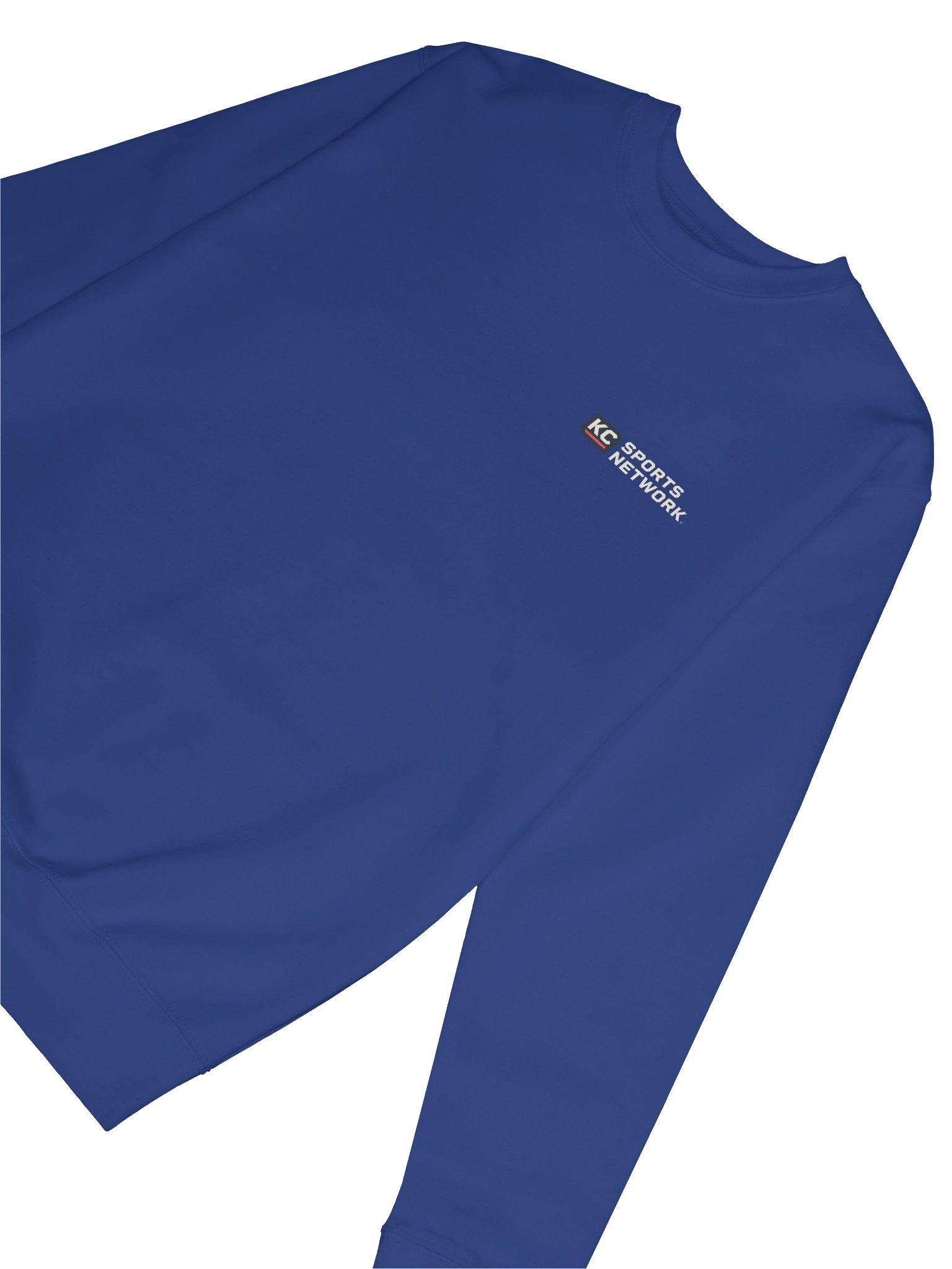 KC Sports Network Wordmark Small Logo Crewneck (White) product image (6)