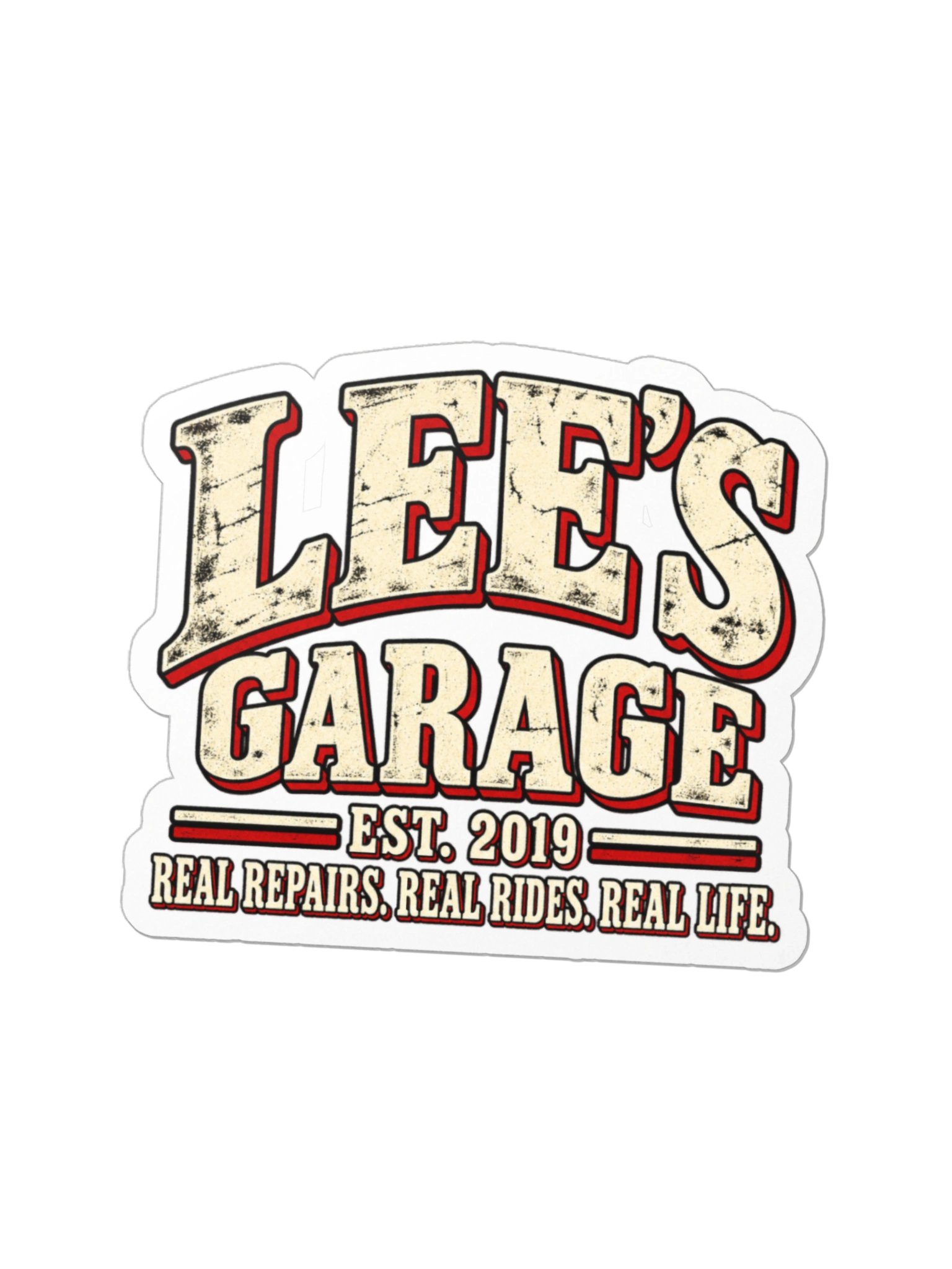 Lee's Garage Everyday Decal product image (1)