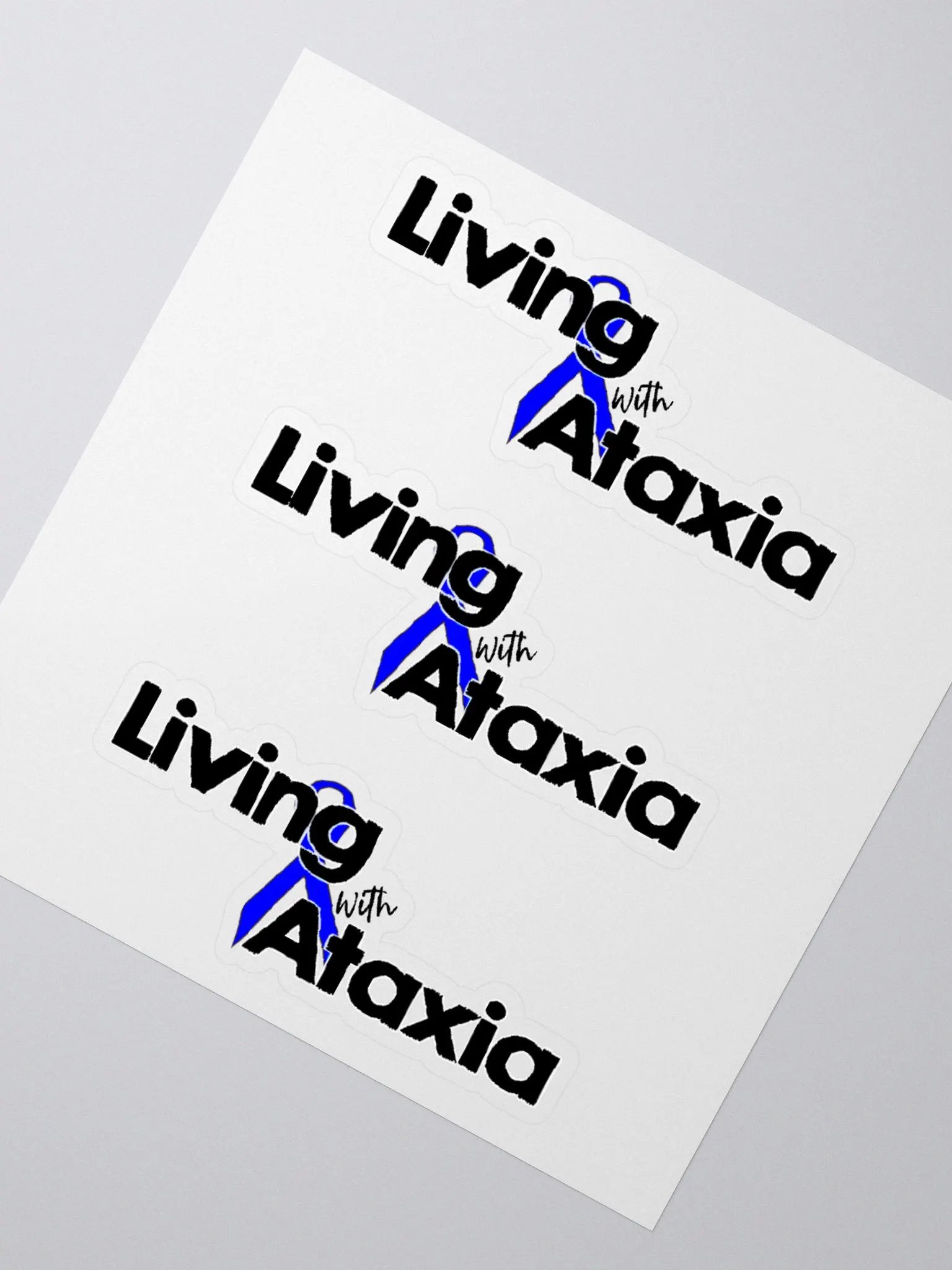 Living With Ataxia Sticker Sheet product image (2)