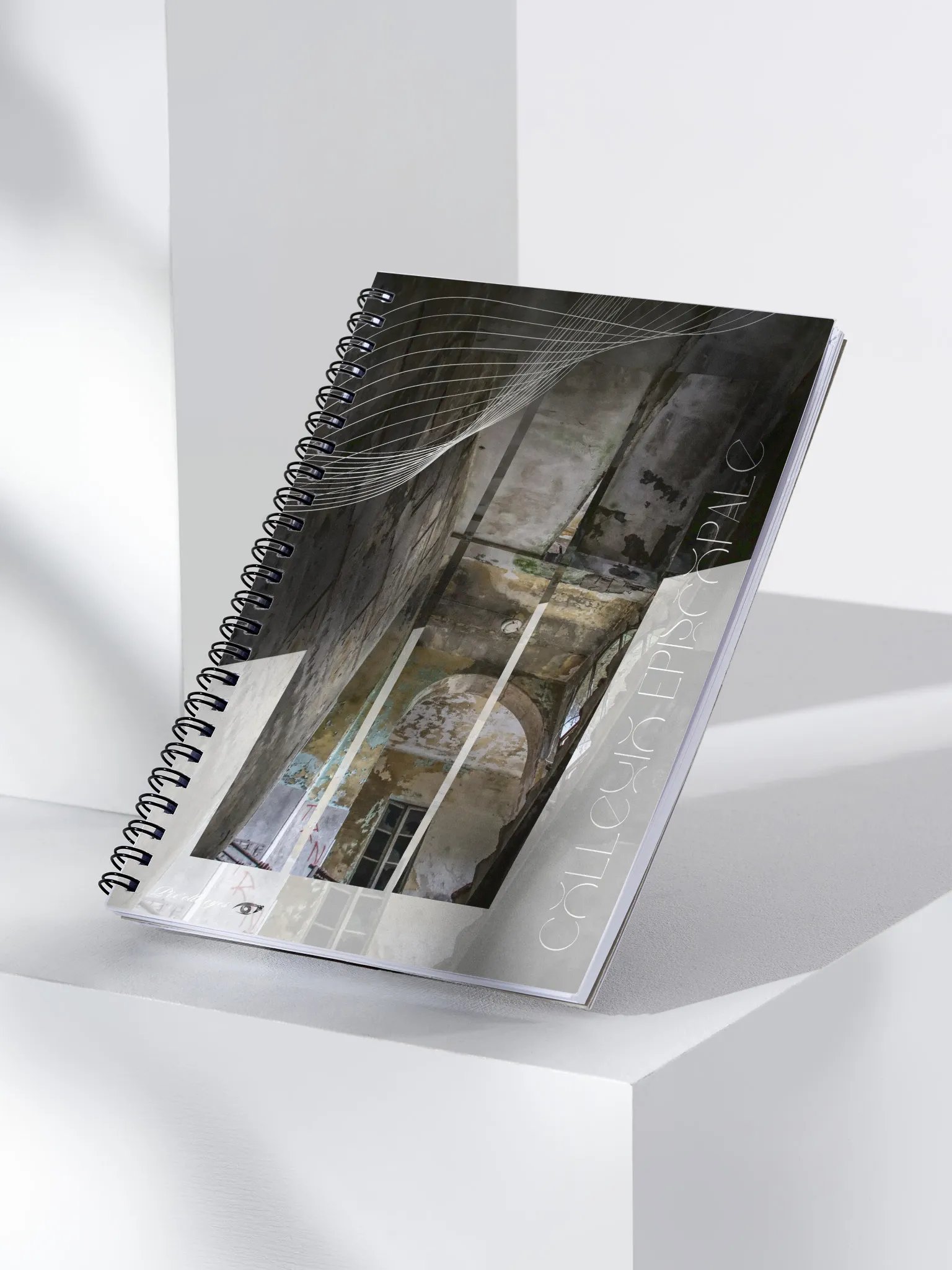 GeoGraphik Notebook – decayed world – A5 Format product image (3)