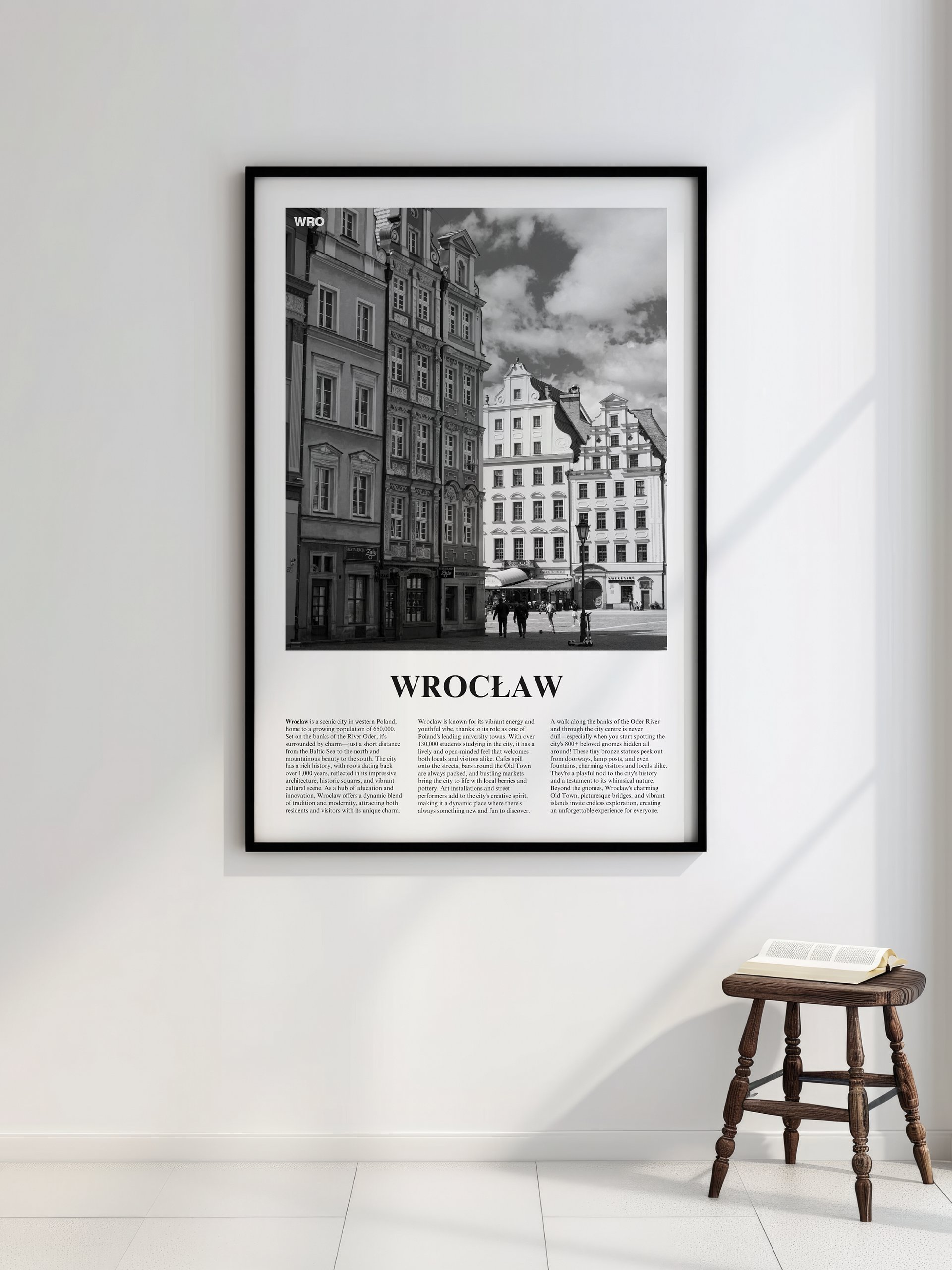 Wroclaw 01 Newspaper Poster product image (2)