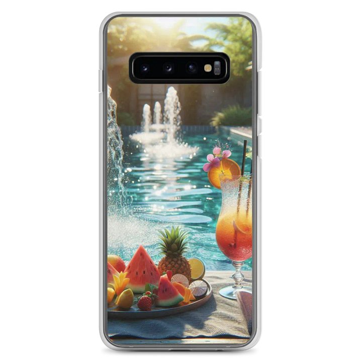Tropical Vibes Samsung® Clear Case | Ai Design product image (8)